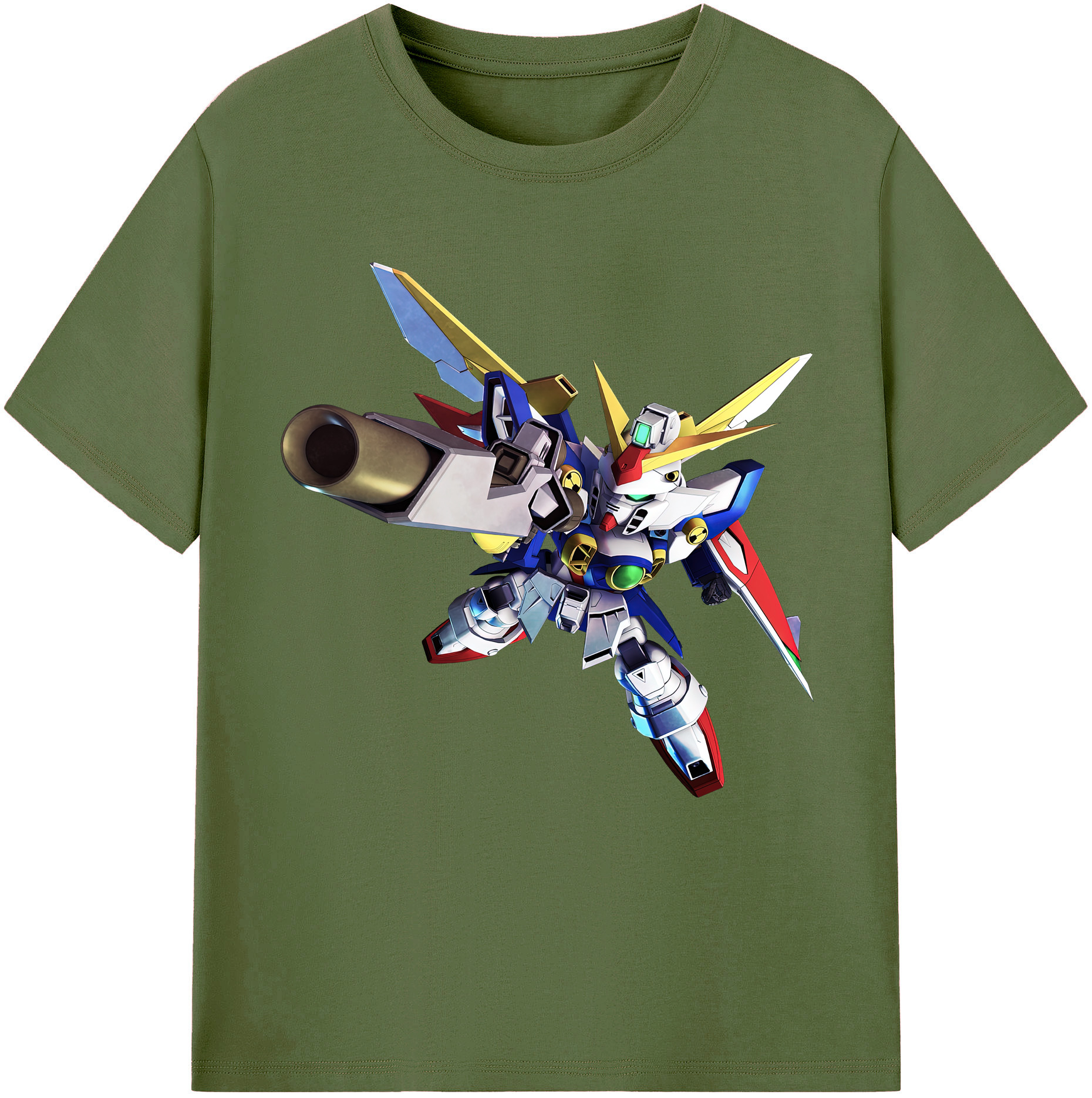 （画像用） 機動戦士ガンダム Mobile Suit Gundam 綿100％半袖Tシャツ（フロントプリント）